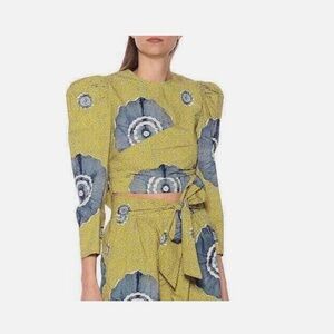 Ulla Johnson Eden Tie Blouse